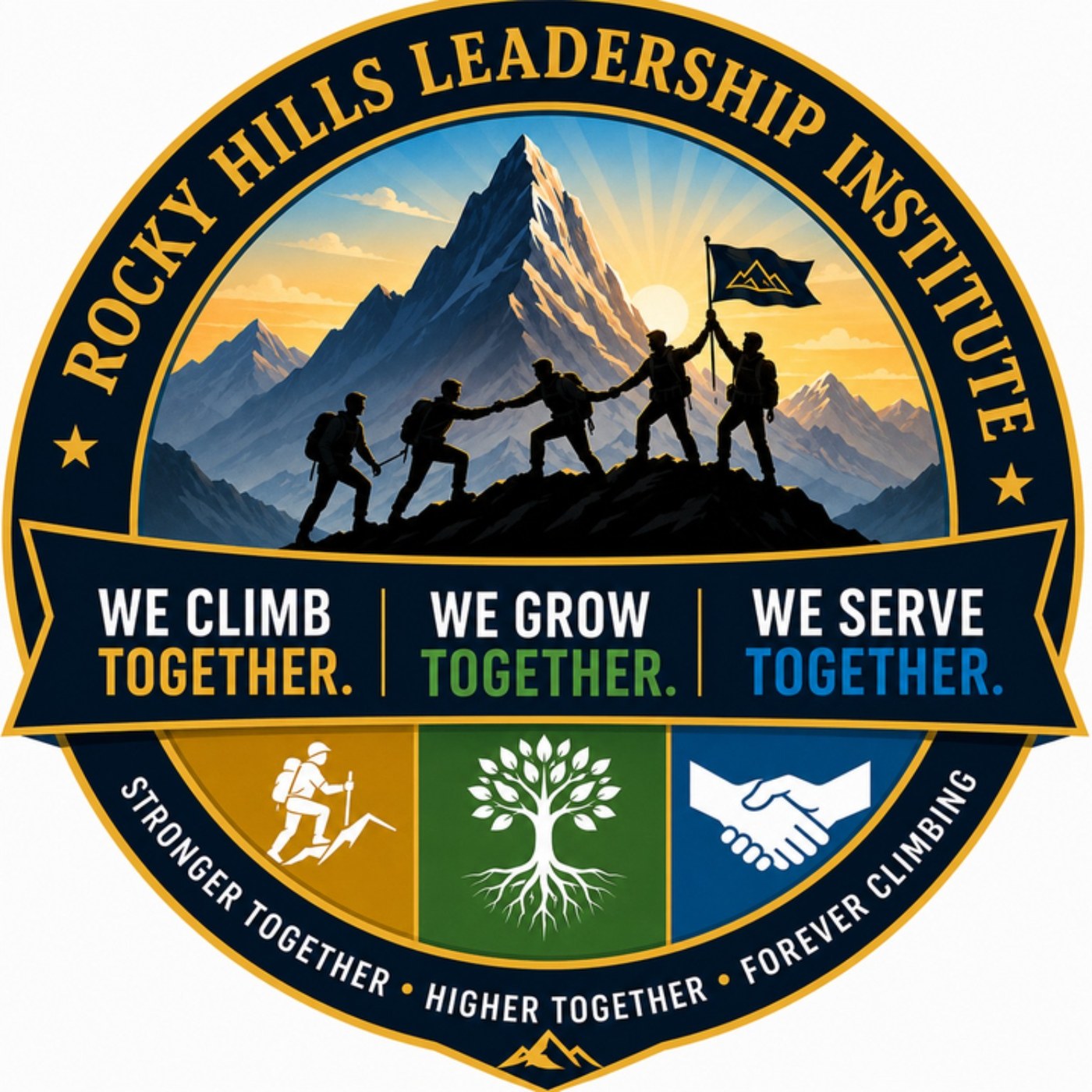 Rocky Hills Legacy Crest